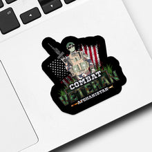 Load image into Gallery viewer, Afghanistan veteran Sticker designs customize for a personal touch

