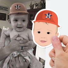 Load image into Gallery viewer, Custom Baby Face Stickers
