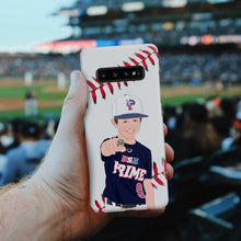 Load image into Gallery viewer, Custom Baseball Player Phone Case
