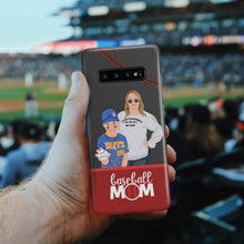 Load image into Gallery viewer, Custom Baseball Mom Phone Case
