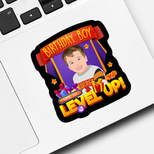 Load image into Gallery viewer, Birthday Boy Sticker designs customize for a personal touch
