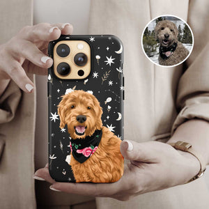 Custom Dog Boho Pattern Case