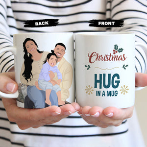 Personalized Hug in a Mug Christmas