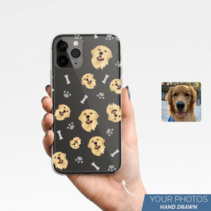 Custom Dog Face Phone Case