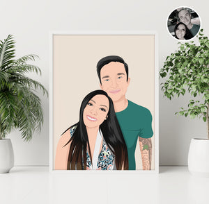 Custom Couples Portraits