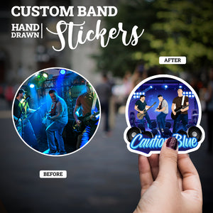 Custom Band Stickers