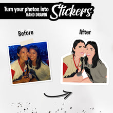 Load image into Gallery viewer, Custom Best Friend Stickers
