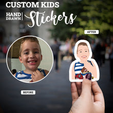 Load image into Gallery viewer, Custom Kids Stickers
