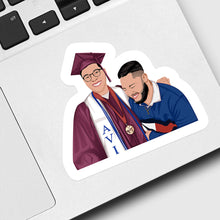Load image into Gallery viewer, Custom Graduation Photo Stickers
