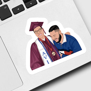 Custom Graduation Photo Stickers