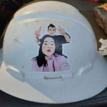 Load image into Gallery viewer, Custom Hard Hat Stickers
