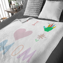 Load image into Gallery viewer, Custom Childs Drawing Blanket
