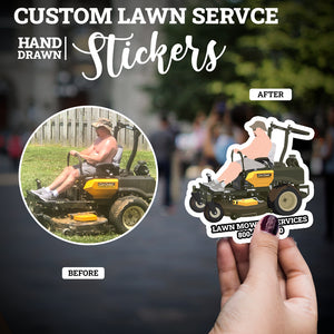 Custom Landscaper Stickers
