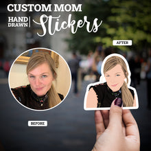 Load image into Gallery viewer, Custom Mom Photo Stickers
