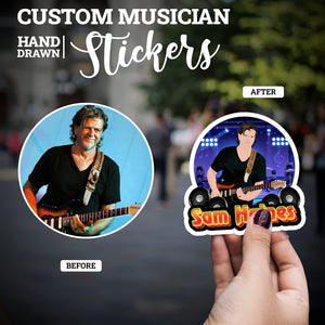 Custom Musician Stickers