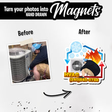 Load image into Gallery viewer, custom photo Logo Magnets
