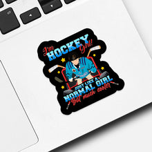 Load image into Gallery viewer, daughter hockey Sticker designs customize for a personal touch
