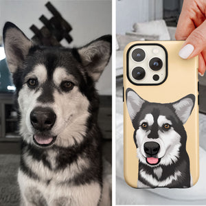 Custom Dog Portrait Phone Case