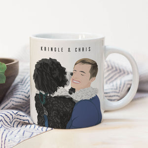 Personalized Dog and Owner Mug