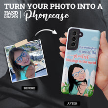 Load image into Gallery viewer, Turn Your Photo in to Custom Design Granddaughter Greatest Blessings Phone Cases
