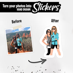 Personalized Hiking Stickers