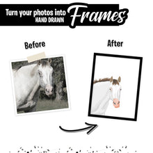 Load image into Gallery viewer, Custom Horse Illustration Portrait
