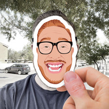 Load image into Gallery viewer, Custom Stickers of My Face
