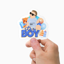 Load image into Gallery viewer, its a boy stickers Stickers Personalized
