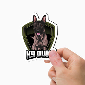 Custom K9 Badge Magnets