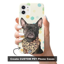 Load image into Gallery viewer, Custom Pet Portrait Phone Case
