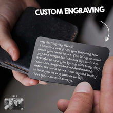 Load image into Gallery viewer, Personalized ENGRAVED Wallet Card
