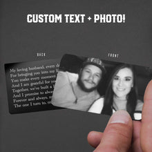Load image into Gallery viewer, Personalized ENGRAVED Wallet Card
