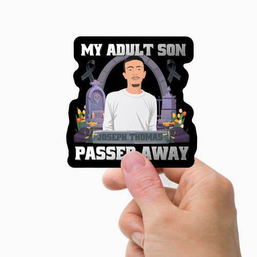 My son sticker RIP Stickers Personalized
