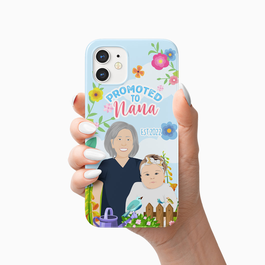 Promoted to Nana phone case personalized