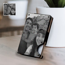Load image into Gallery viewer, Engraved Photo Minimalist Wallet
