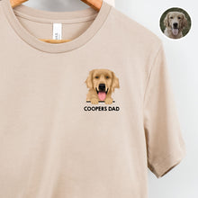 Load image into Gallery viewer, Custom Dog Dad T-Shirt Personalized
