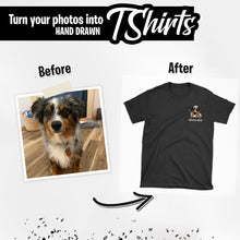 Load image into Gallery viewer, Custom Dog Dad T-Shirt Personalized
