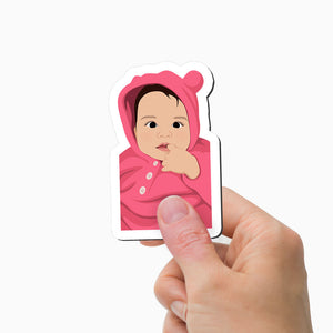 Baby Photo Fridge Magnets