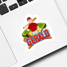 Load image into Gallery viewer, Baseball Kids Sticker Personalized Sticker designs customize for a personal touch
