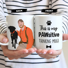 Load image into Gallery viewer, personalized coffee mug with dog picture
