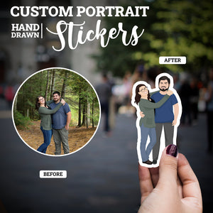 Custom Portrait Stickers