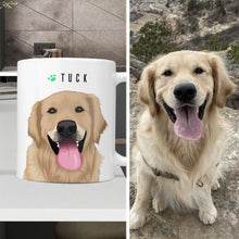 Load image into Gallery viewer, Pet Portrait Mug Personalized
