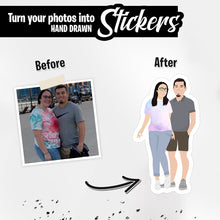 Load image into Gallery viewer, Custom Portrait Stickers
