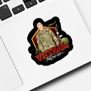 Vietnam veteran Sticker designs customize for a personal touch
